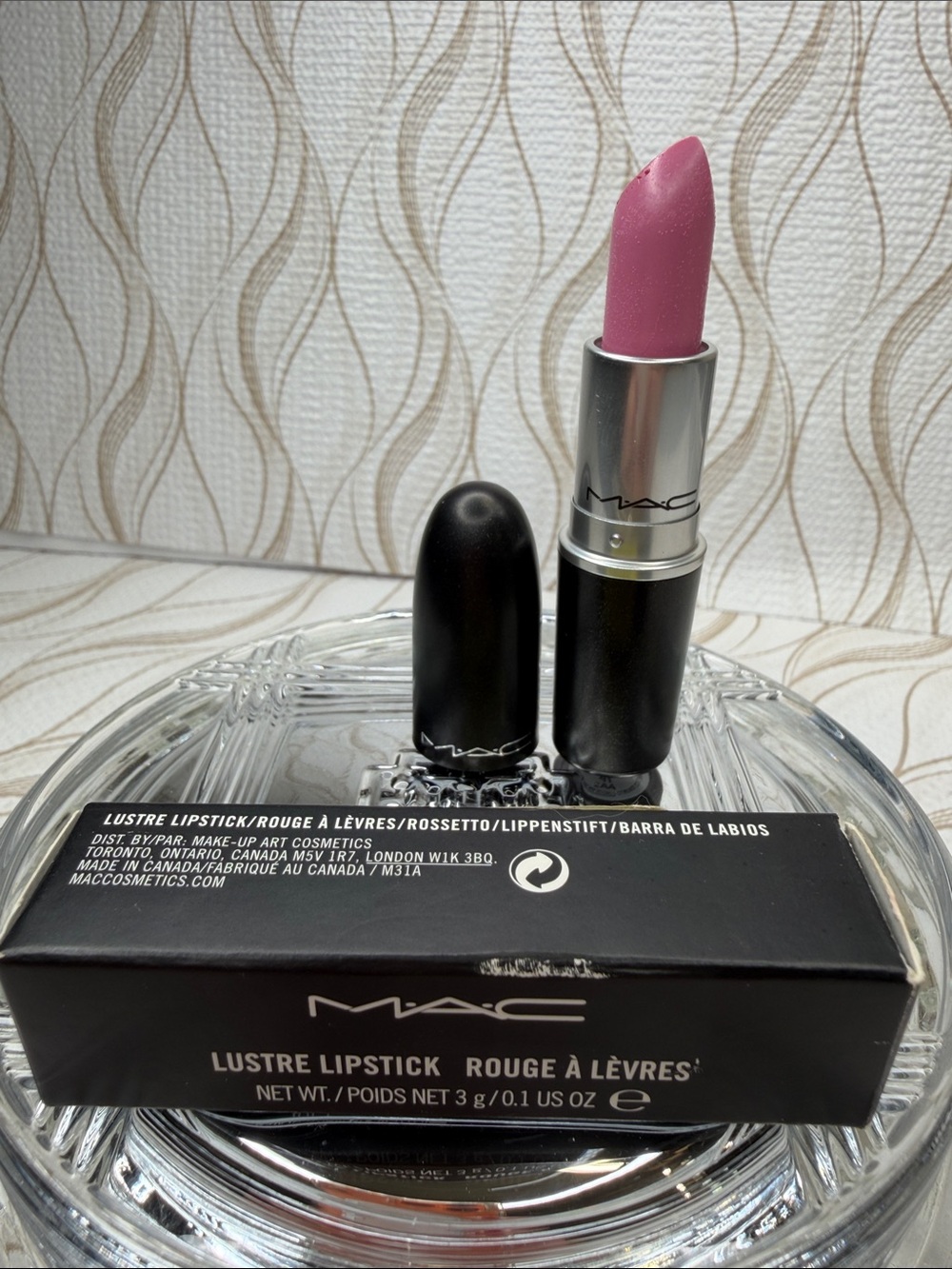 MAC Cosmetics Lustre Lipstick - AA3 Rose Lily